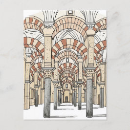 Cartão Postal Grande Mesquita de Córdoba Espanha Viagem