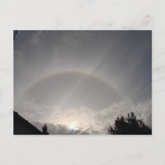 Cartão Postal Grande neve chegando