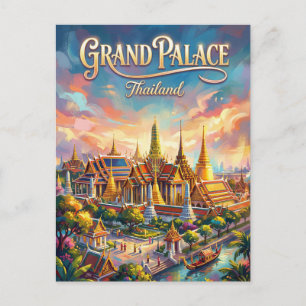 Cartão Postal Grande Palácio Tailândia