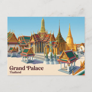 Cartão Postal Grande Palácio Tailândia