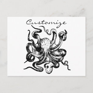 Cartão Postal Grande polvo Thunder_Cove