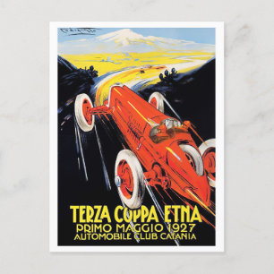 Cartão Postal Grande Prêmio da Taça Etna de 1927