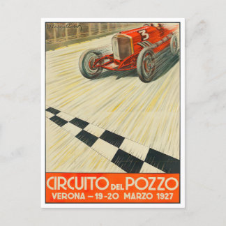 Cartão Postal Grande Prêmio de Verona de 1927