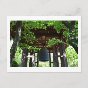 Cartão Postal Grande Sino, Templo Zojoji, Tóquio