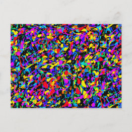 Cartão Postal Grande Splatter - Cartão-postal