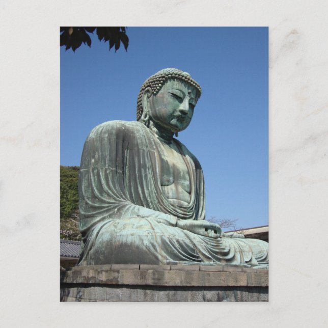 Cartão Postal Grandes Buddha - Kamakura, Japão (Frente)