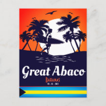 Grandes Suvenires Vintage da Ilha Abaco nas Bahama