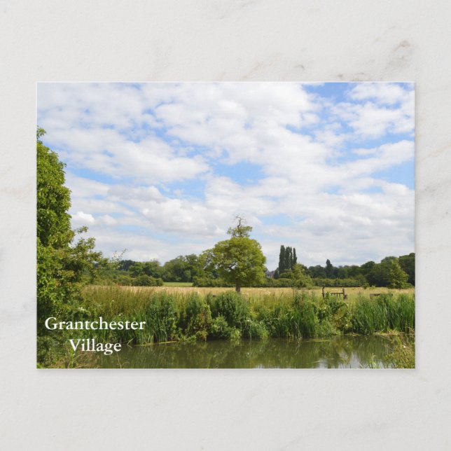 Cartão postal Grantchester Meadows (Frente)