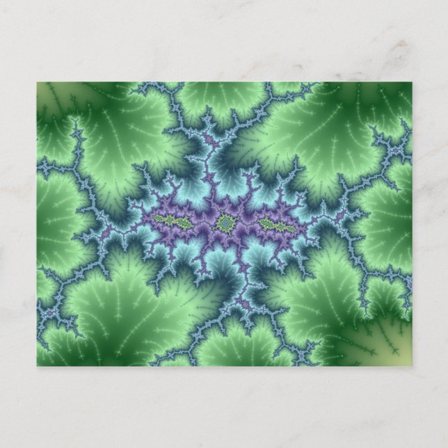 Cartão Postal Gras Eater - Cartão-postal Fractal (Frente)