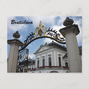 Cartão Postal grassalkovich bratislava