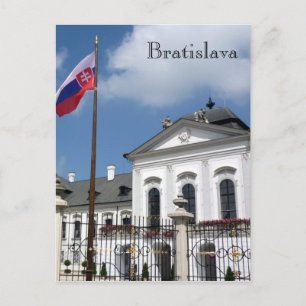 Cartão Postal Grassalkovich Bratislava Eslováquia