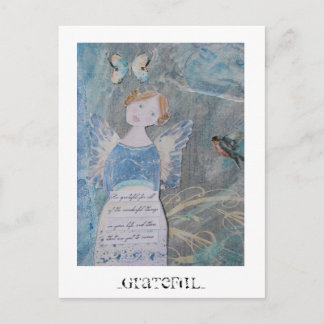 Cartão Postal Grateful