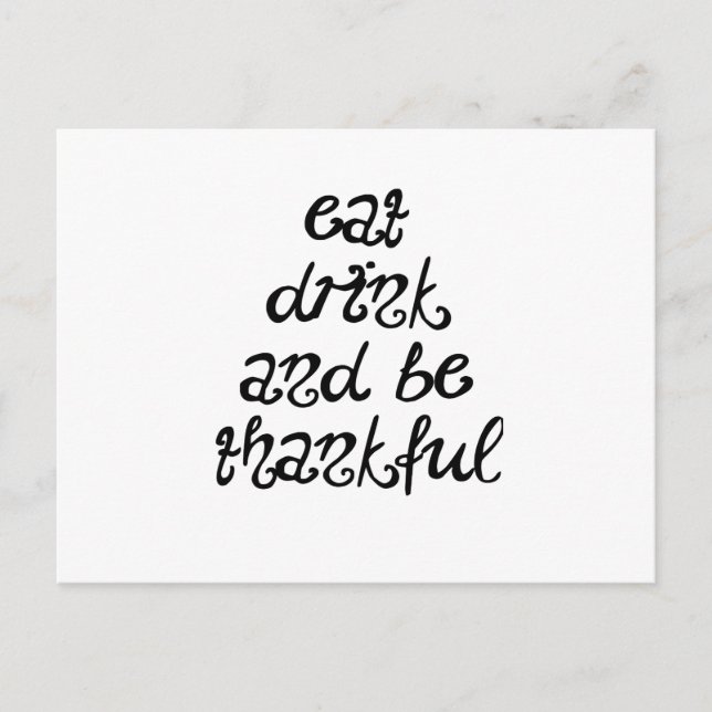 Cartão Postal Gratidão (Frente)