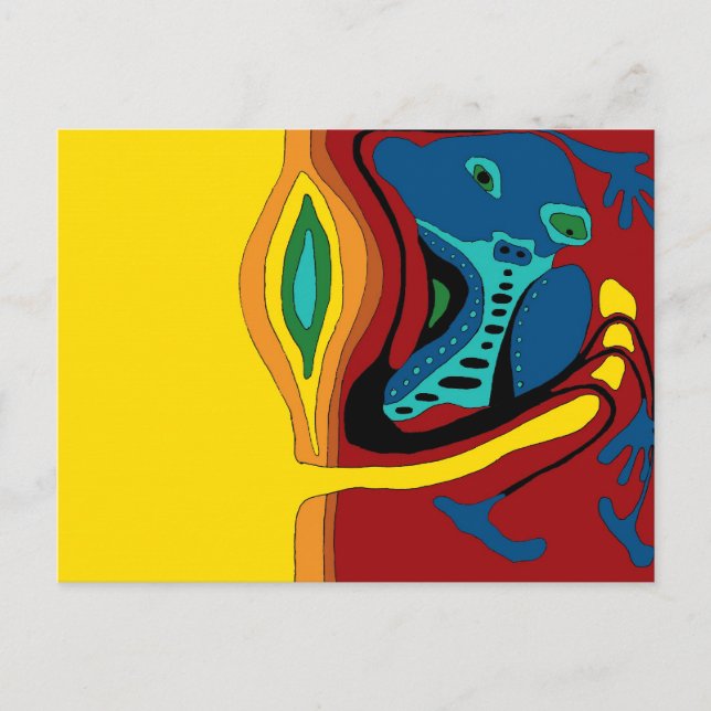 cartão postal gravado pela ekos (Frente)