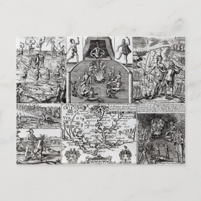 Cartão Postal Gravado por Robert Vaughan (Frente)