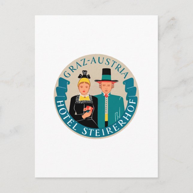 Cartão Postal Graz-Áustria (Frente)