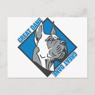 Cartão Postal Great Dane