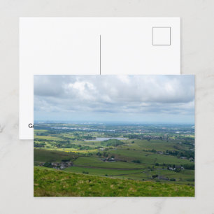 Cartão Postal Greater Manchester a partir de Blackstone Edge