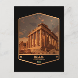 Cartão Postal Grécia
