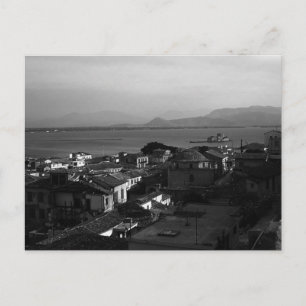 Cartão Postal Grécia Antiga praia de Nafplion