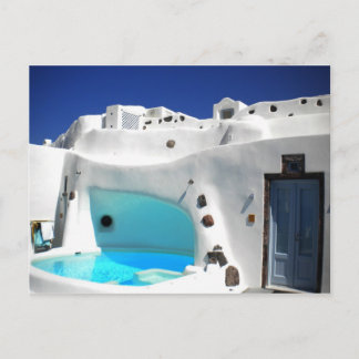 Cartão Postal Grécia da aldeia de Santorini Island Ioa