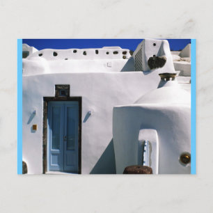 Cartão Postal Grécia da ilha Santorini