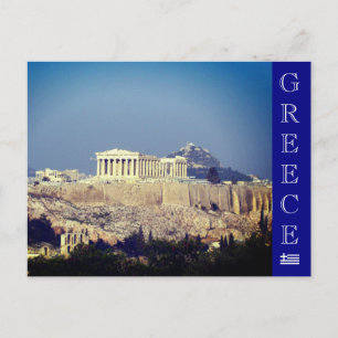 Cartão Postal grécia de acropolis