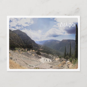 Cartão Postal Grécia - Delphi -