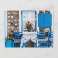 Grécia do Restaurante Tradiacional Oia Santorini