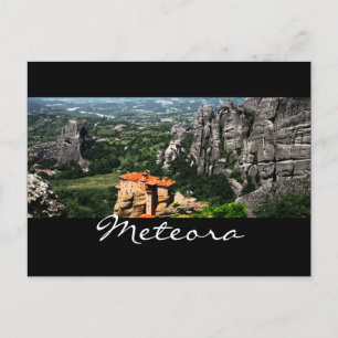 Cartão Postal Grécia Meteora