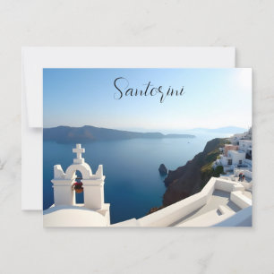 Cartão Postal Grécia Santorini