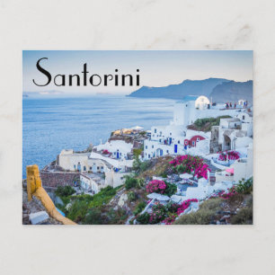 Cartão Postal Grécia Santorini
