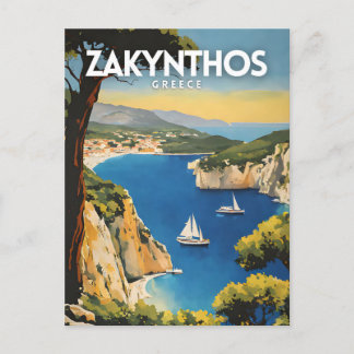 Cartão Postal Grécia Zakynthos