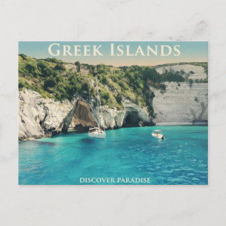 Cartão Postal Greek Islands Postcard