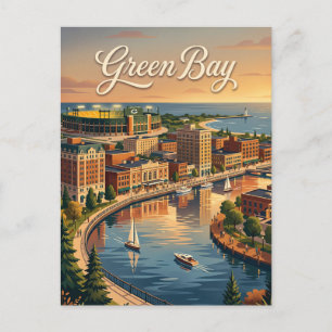 Cartão Postal Green Bay, Wisconsin