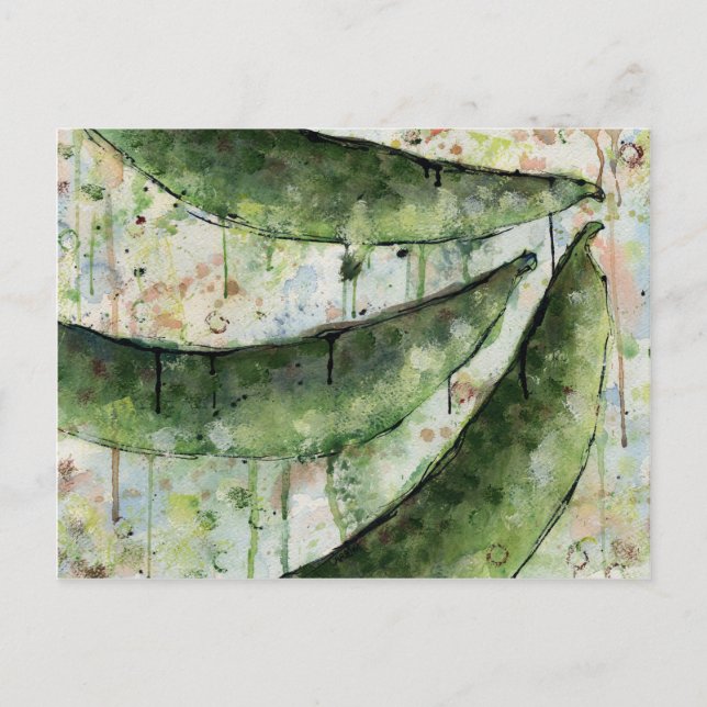 Cartão Postal Green Beans Três (Frente)