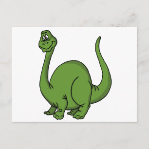 Cartão Postal Green Dino