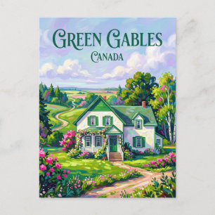 Cartão Postal Green Gables Patrimônio Local Canadá