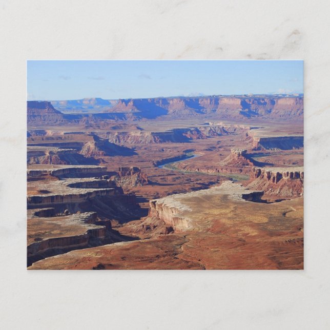 Cartão Postal Green River, Canyonlands National Park, Utah (Frente)