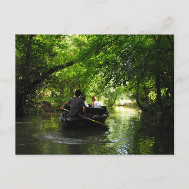 Cartão Postal Green Veneice Coulon França (Frente)