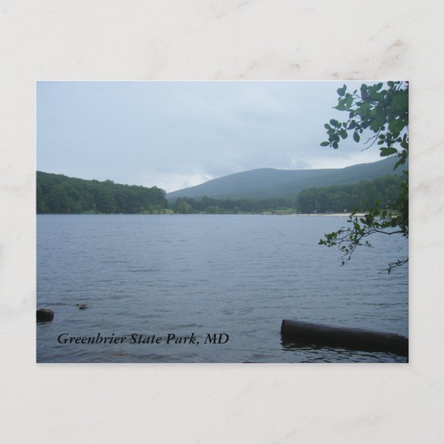 Cartão Postal Greenbrier State Park, MD (Frente)
