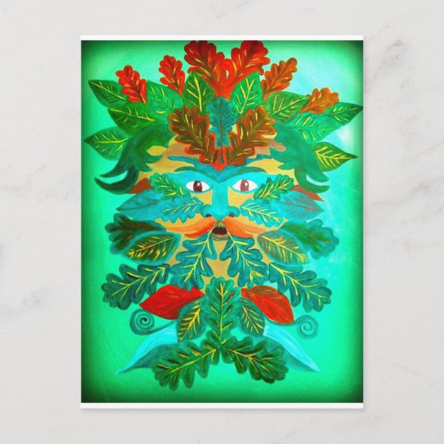 Cartão Postal Greenman (Frente)