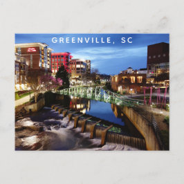 Cartão Postal Greenville South Carolina Viagem Photo