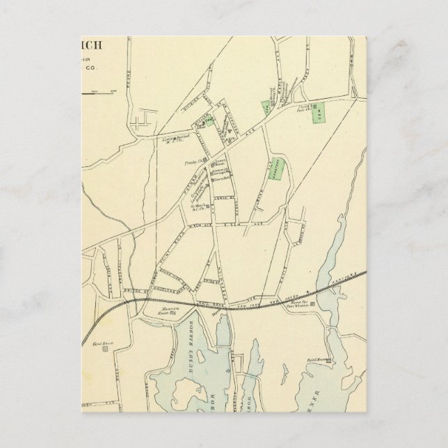 Cartão Postal Greenwich (Frente)