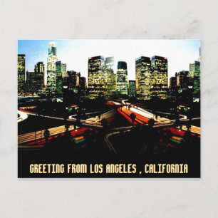 CARTÃO POSTAL GREETING LOS ANGELES,CALIFÓRNIA MOJI GBADAMOSI