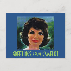 CARTÃO POSTAL GREETINGS DE CAMELOT