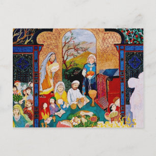 CARTÃO POSTAL GREETINGS DE PASSOVER