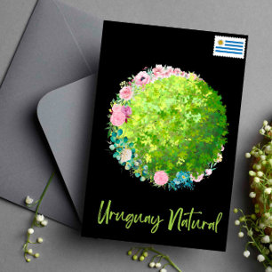 Cartão Postal Greetings from Uruguay Natural