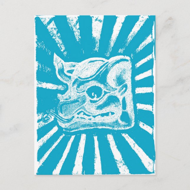 Cartão Postal greettings de cozumel (Frente)