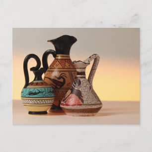 Cartão postal grego Vases 1